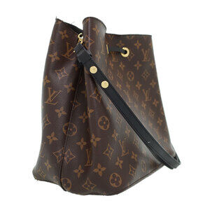 Louis Vuitton NeoNoe Monogram Brown Leather Bag Shoulder